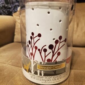 Yankee Candle Sparkling Cinnamon Tea Light Holder